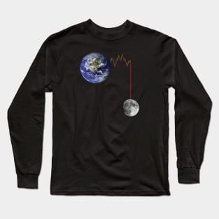 To the moon! Long Sleeve T-Shirt